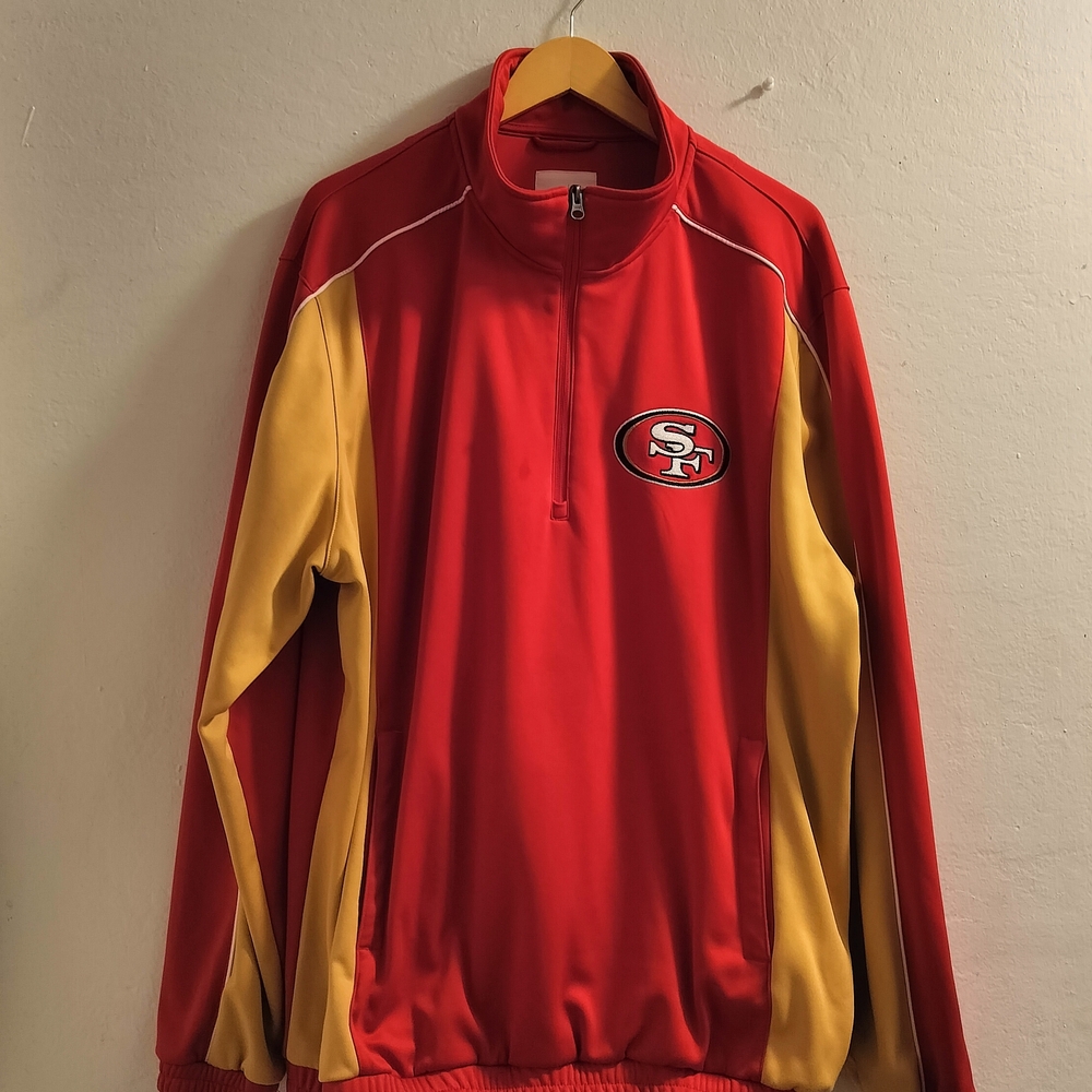 San Francisco 49ers Red and Gold Jacket